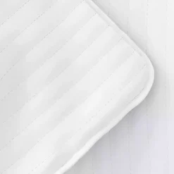 Kirklands Home Stitched Stripes 3-pc. King Quilt Set White Hot