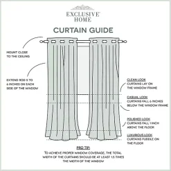Kirklands Home Stripe Sheer Curtain Panel Set, 108 in. White Hot