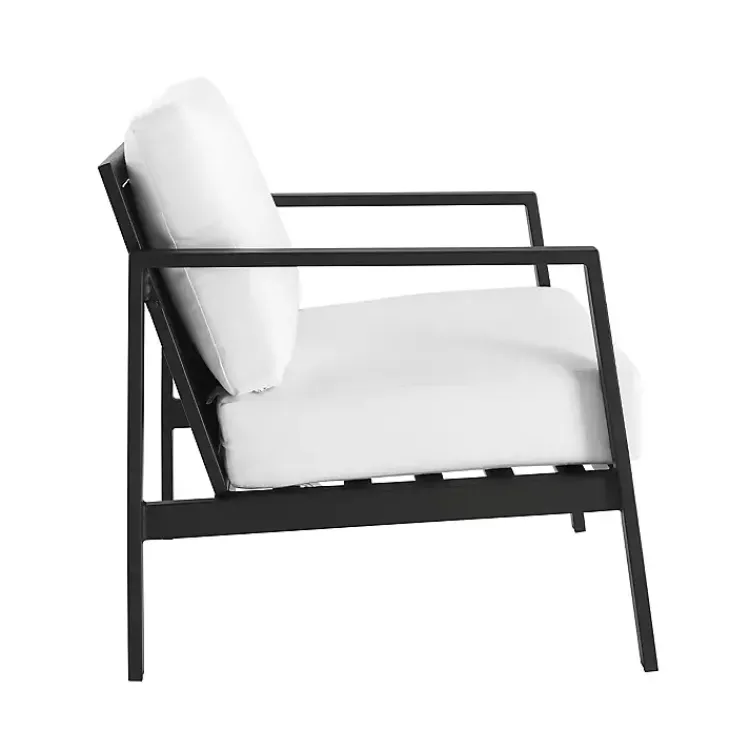 Kirklands Home White Sunbrella Cushions Holland Outdoor Chair Sale