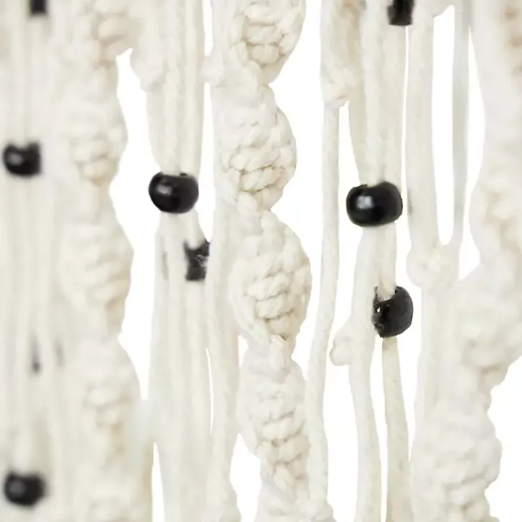 Kirklands Home Tasseled Macrame Wall Hangings, Set of 3 White Online