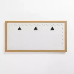 Collage Frames>Kirklands Home White Three Clip Scalloped Collage Picture Frame
