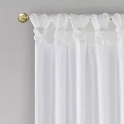 Kirklands Home Total Blackout Curtain Panel, 95 in. White Best