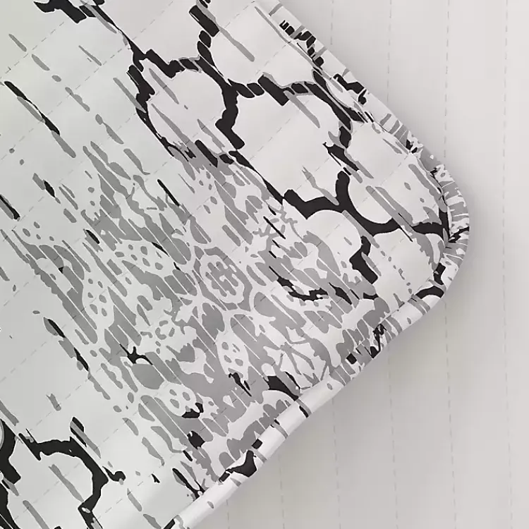 Kirklands Home White Trellis Reversible 2-pc. Twin Quilt Set Best