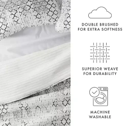 Kirklands Home White Trellis Reversible 3-pc. King Quilt Set Best