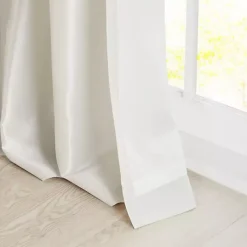 Kirklands Home Twist Top Curtain Panel, 120 in. White Outlet