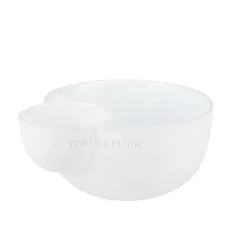 Kirklands Home Two Gether Porcelain Chip & Dip Bowl White Online