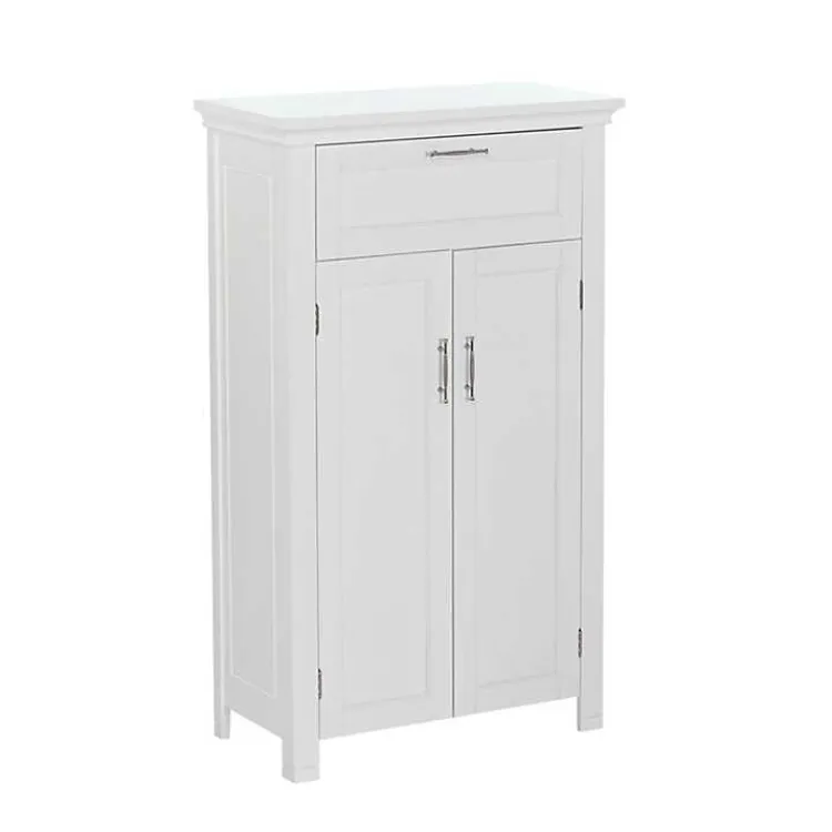 Kirklands Home Two-Door Top Shelf Cabinet White Outlet