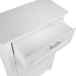 Kirklands Home Two-Door Top Shelf Cabinet White Outlet