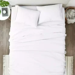 Kirklands Home Ultra Soft 4-pc. Queen Sheet Set White Outlet