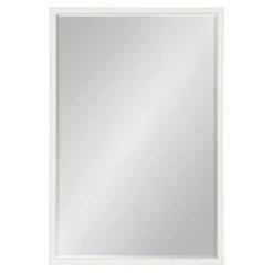 Kirklands Home White Vintage Beaded Wall Mirror, 36 in. Best