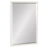 Kirklands Home White Vintage Beaded Wall Mirror, 30 in. Clearance