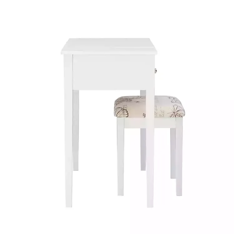 Kirklands Home Virginia Butterfly 2-pc. Vanity Set White Outlet