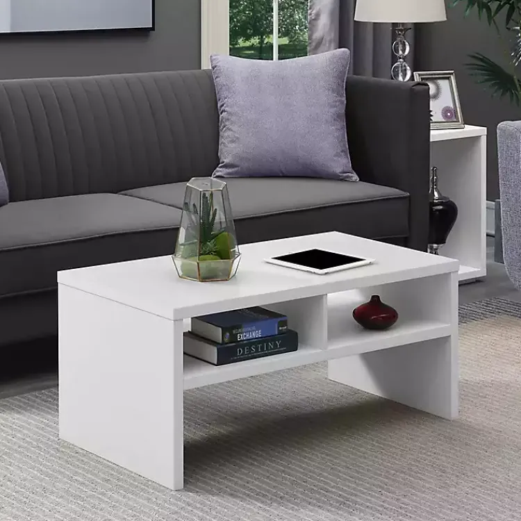 Kirklands Home Wakefield Shelf Coffee Table White Sale