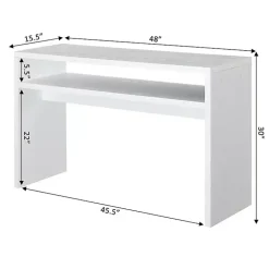 Kirklands Home Wakefield Tiered Console Table White Sale