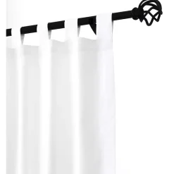 Kirklands Home Weathermate Blackout Curtain Panel, 63 in. White Hot