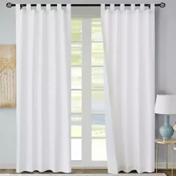 Kirklands Home Weathermate Blackout Curtain Panel, 72 in. White