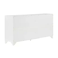Kirklands Home Wood 4-Door Sideboard Cabinet White Discount
