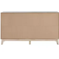 Kirklands Home Wood 6-Drawer Footed Dresser White Sale