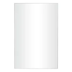 Kirklands Home White Wood Rectangular Wall Mirror, 24x36 in. Sale