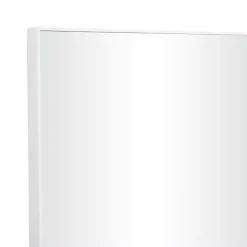 Kirklands Home White Wood Rectangular Wall Mirror, 24x36 in. Sale
