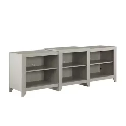Kirklands Home Wood 6-Shelf Media Cabinet White Sale