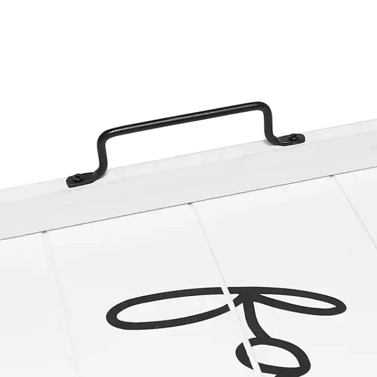 Decorative Trays>Kirklands Home Whitewash Family Wooden Tray
