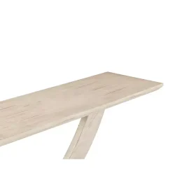 Kirklands Home washed Ramus Console Table White Online