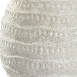 Kirklands Home washed Textured Ellie Table Lamp White