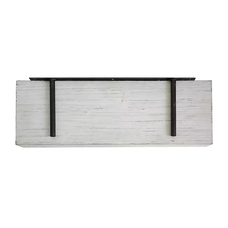 Kirklands Home Whitewashed Wood Floating Shelf, 24 in. Discount
