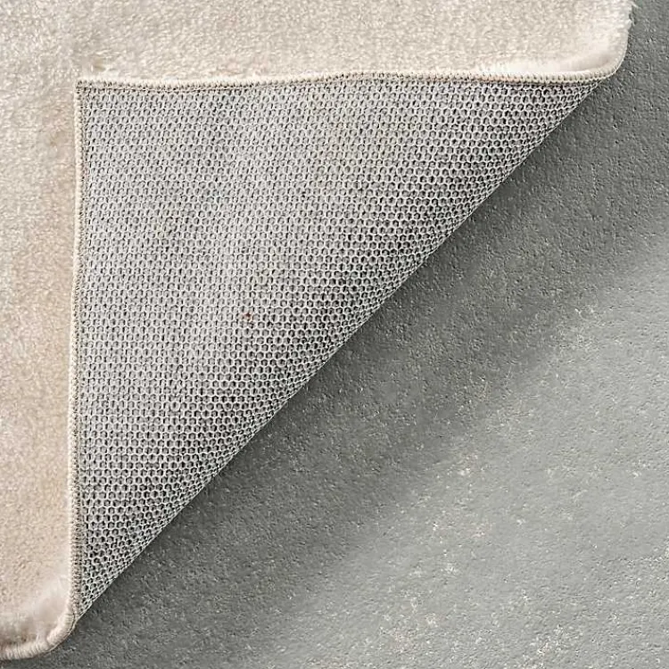 Kirklands Home Whitlow Shag Washable Area Rug, 6x9 Ivory Hot