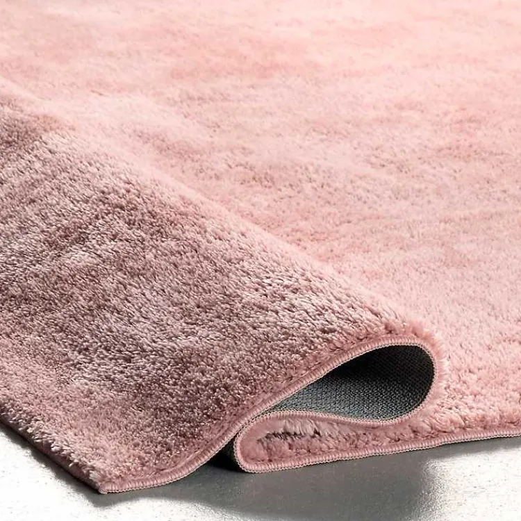 Kirklands Home Whitlow Shag Washable Area Rug, 6x9 Pink Discount