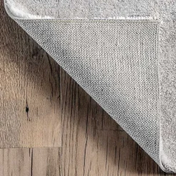 Kirklands Home Whitlow Shag Washable Area Rug, 6x9 Silver Sale