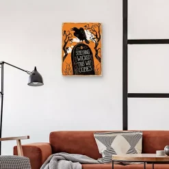 Halloween>Kirklands Home Wicked III Halloween Canvas Art Print
