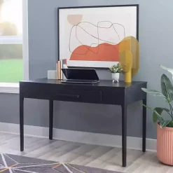 Kirklands Home Wilcox Desk Black Outlet