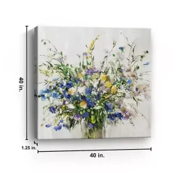 Kirklands Home Wild Grown Bouquet Canvas Art Print, 40x40 in. Clearance