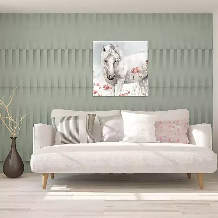 Kirklands Home Wild Horses V Canvas Art Print White Online