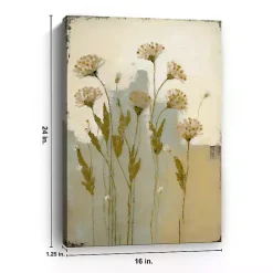 Kirklands Home Wildflowers Encaustic Canvas Art Print Multi Hot