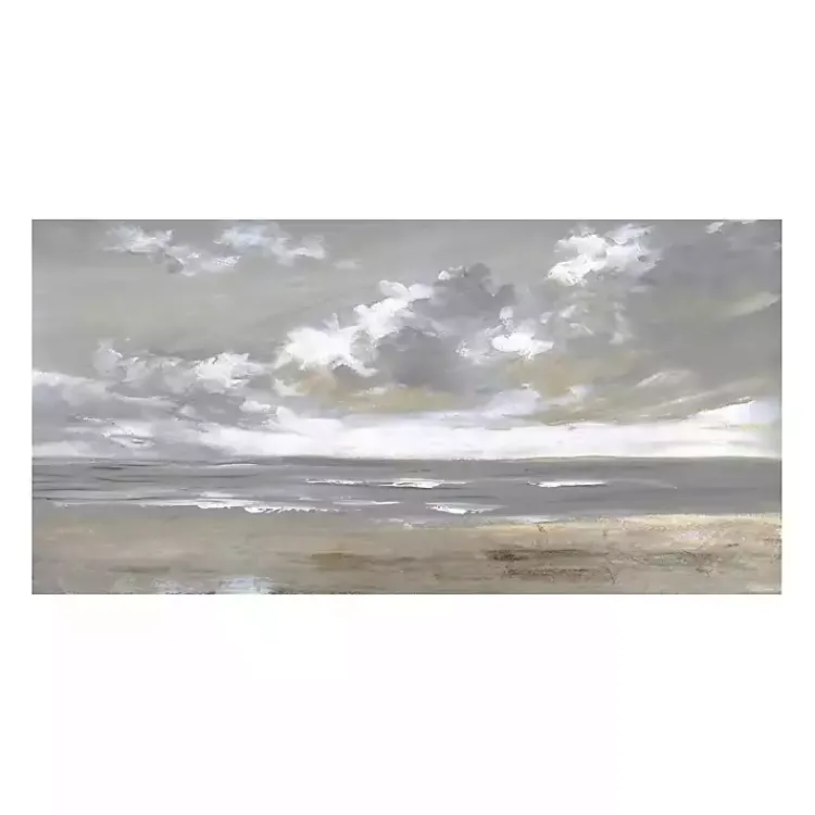 Kirklands Home Windswept Giclee Canvas Art Print Gray Hot