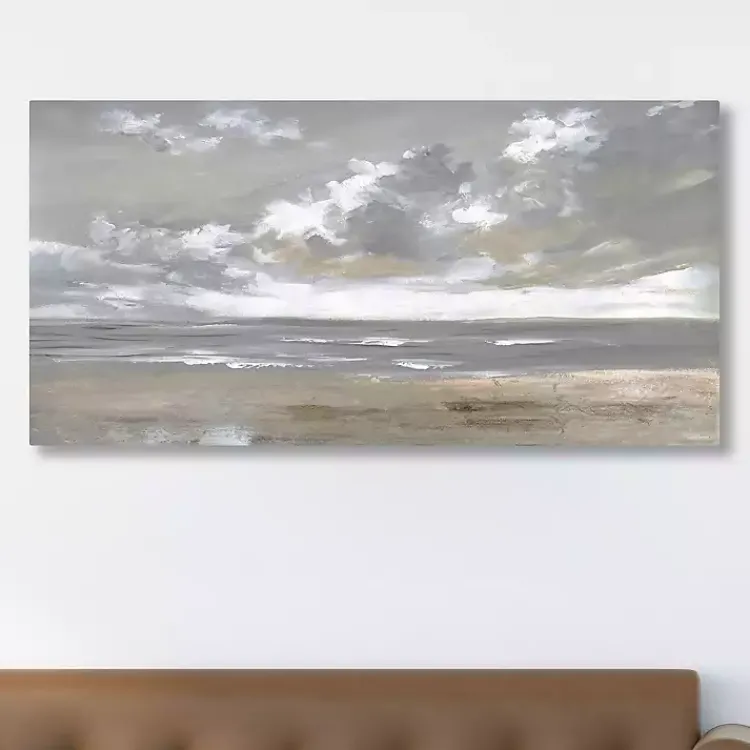 Kirklands Home Windswept Giclee Canvas Art Print Gray Hot