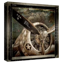 Kirklands Home Wing and a Prayer Square Canvas Art Print Brown Outlet