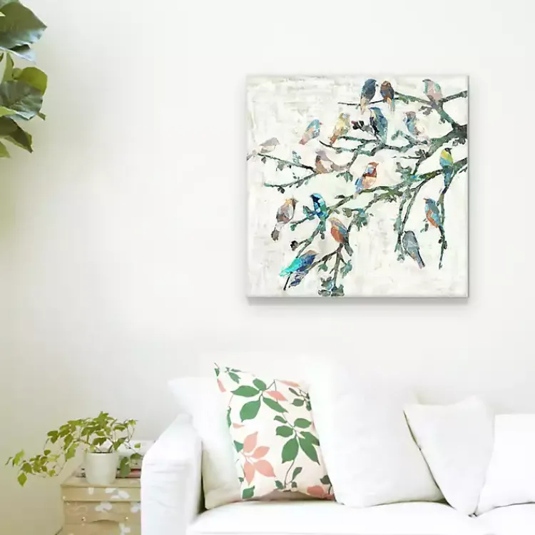 Kirklands Home Wings of Spring I Canvas Art Print Multi New