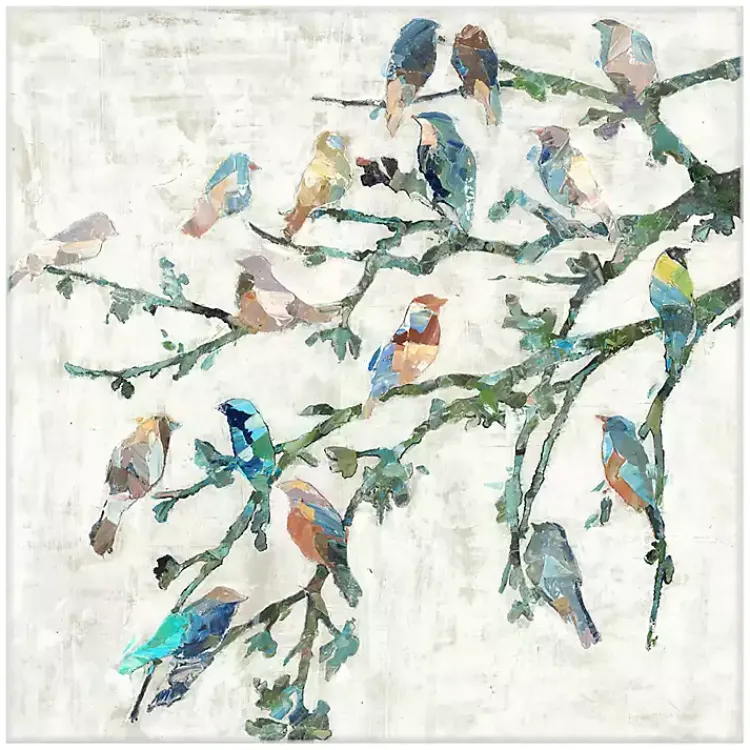 Kirklands Home Wings of Spring I Canvas Art Print Multi New