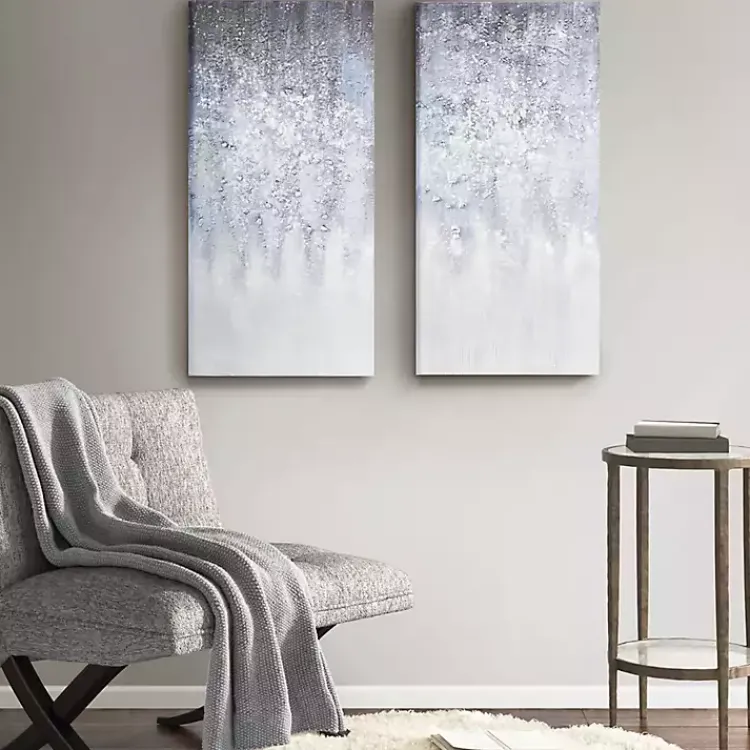 Kirklands Home Winter Glaze Canvas Art Prints, Set of 2 Hot