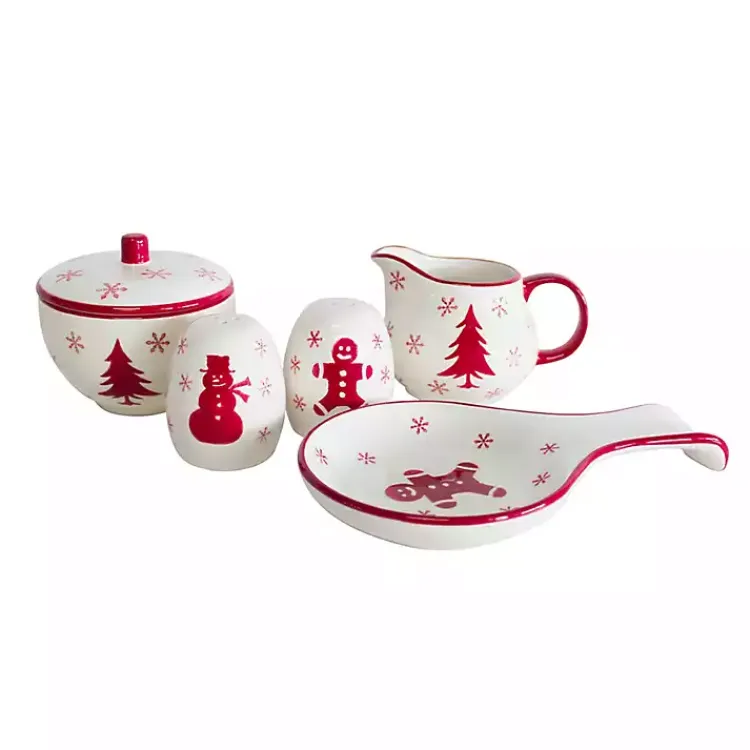 Christmas Dining & Entertaining>Kirklands Home Winterfest 5-pc. Table Accessory Set