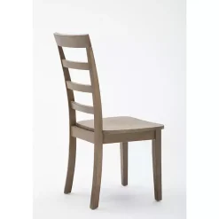 Kirklands Home Wire Brushed Natural Dining Chairs, Set of 2 Brown Discount