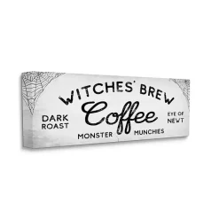Halloween>Kirklands Home Witches Brew Coffee Halloween Canvas Art Print