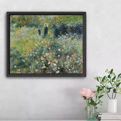 Kirklands Home Woman with Parasol Garden Canvas Print, 22x18 in. Best