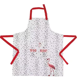 Kirklands Home Woo Hoo Flamingo Apron Outlet