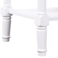 Kirklands Home Wood & Traditional Console Table White Best
