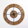 Kirklands Home Wood Open Face Wall Clock Best